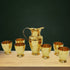 Brass Jug And 6 Glass Set 3.68 Kg